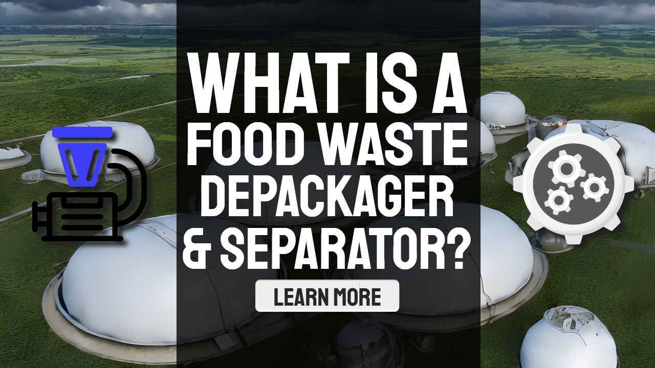 Food Waste Depackager and Separator